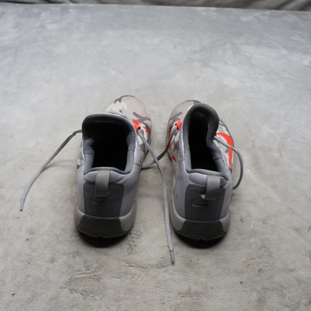 Nike Mens 12 Running Shoes Grey Free Trainer 5.0‎ Camo Accent Cushioned Athletic